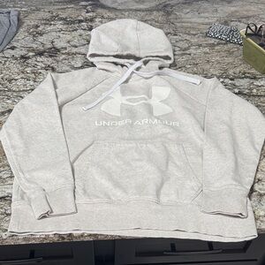 Under Armour Light tan Pullover Hoodie